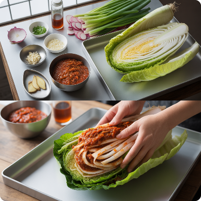 김장김치 맛있게 담는 법 이미지