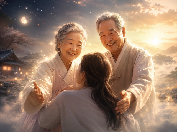 조상님이안아주는꿈