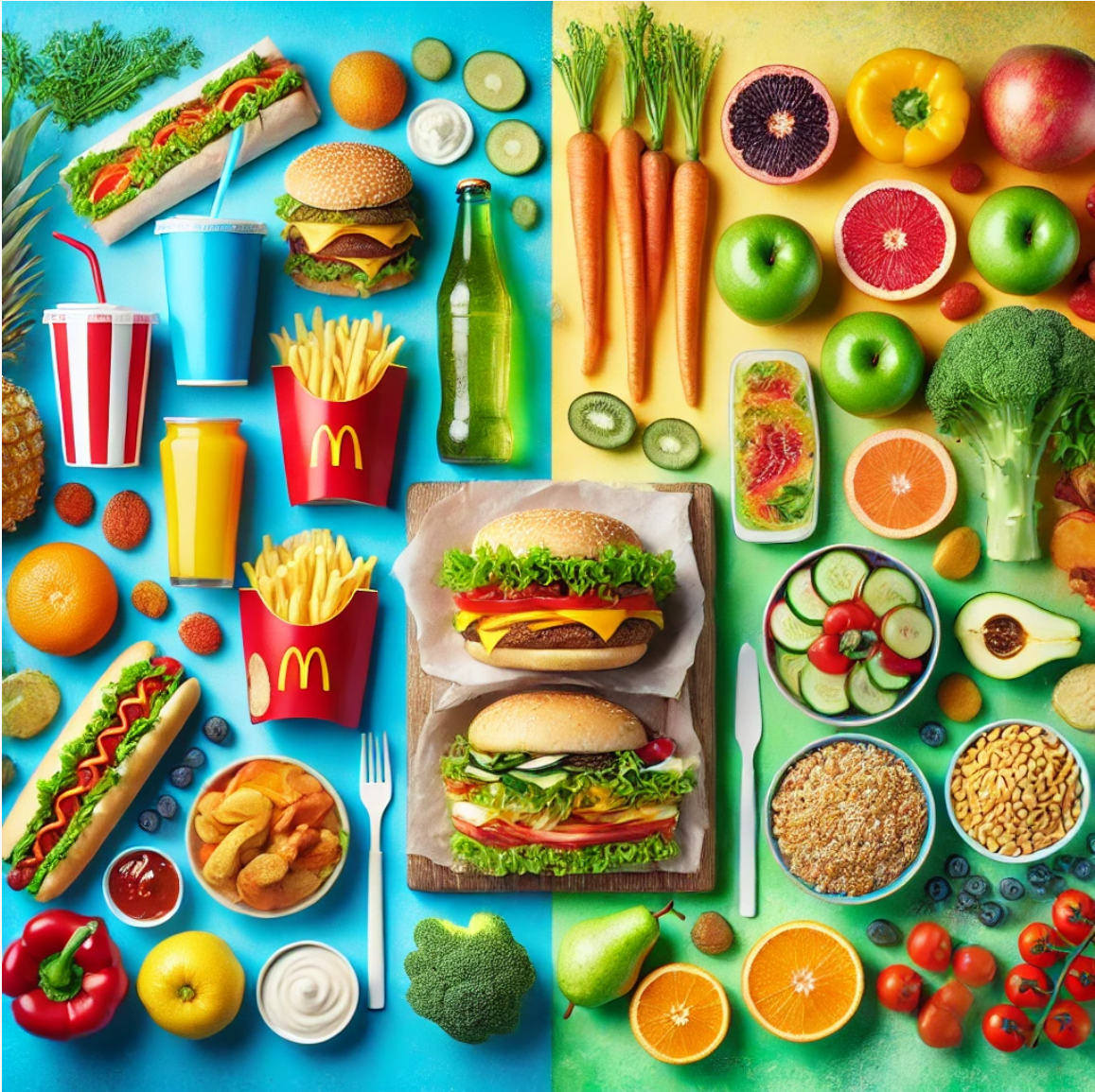 고도로 가공된 식물성 식품