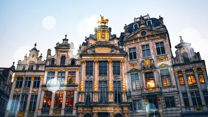 벨기에-브뤼셀의-아름다운-건물