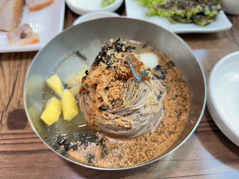 춘천 장학리 막국수 '삼교리동치미막국수'