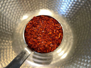 오이소박이 맛있게 담그는법 - 고춧가루 양념