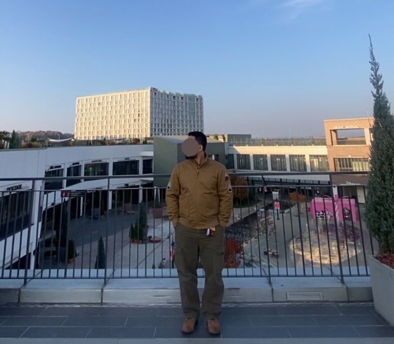 데일리룩('25. 11. 5.)MADEN 브론슨 퓨리 탱커자켓 아메카지 밀리터리 워크재킷 복각 점퍼, 프리즘웍스 카고 팬츠 카키, 레드윙 아이언레인저 8083 스웨이드 호손뮬스키너