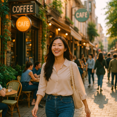 카페 거리