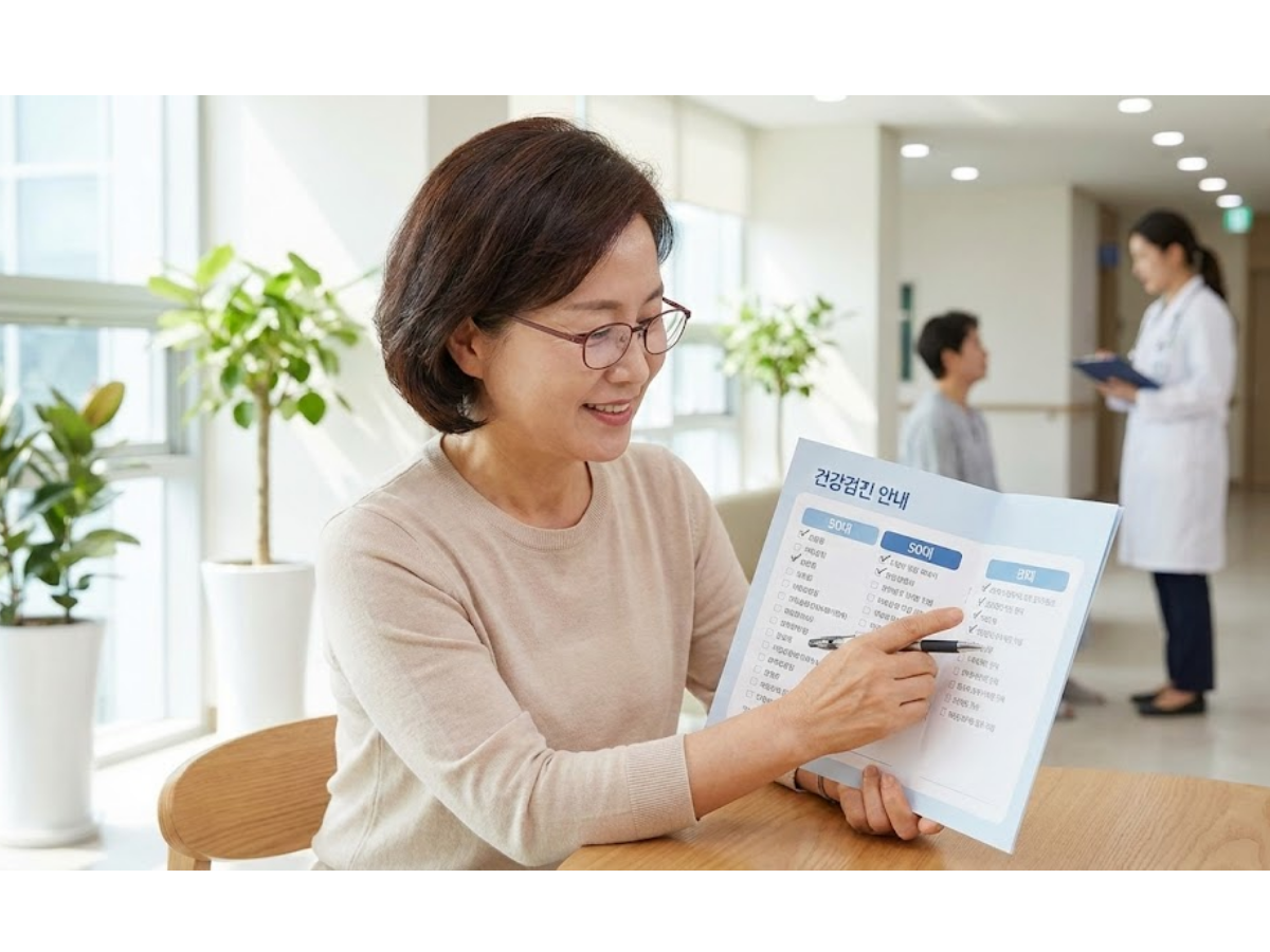 건강검진 항목과 함께 챙겨야 할 필수 체크리스트