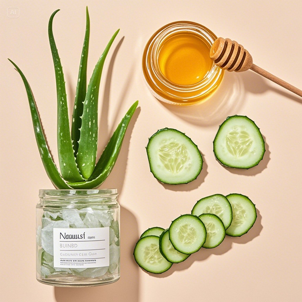 알로에, 꿀, 오이팩의 진짜 효과는?
