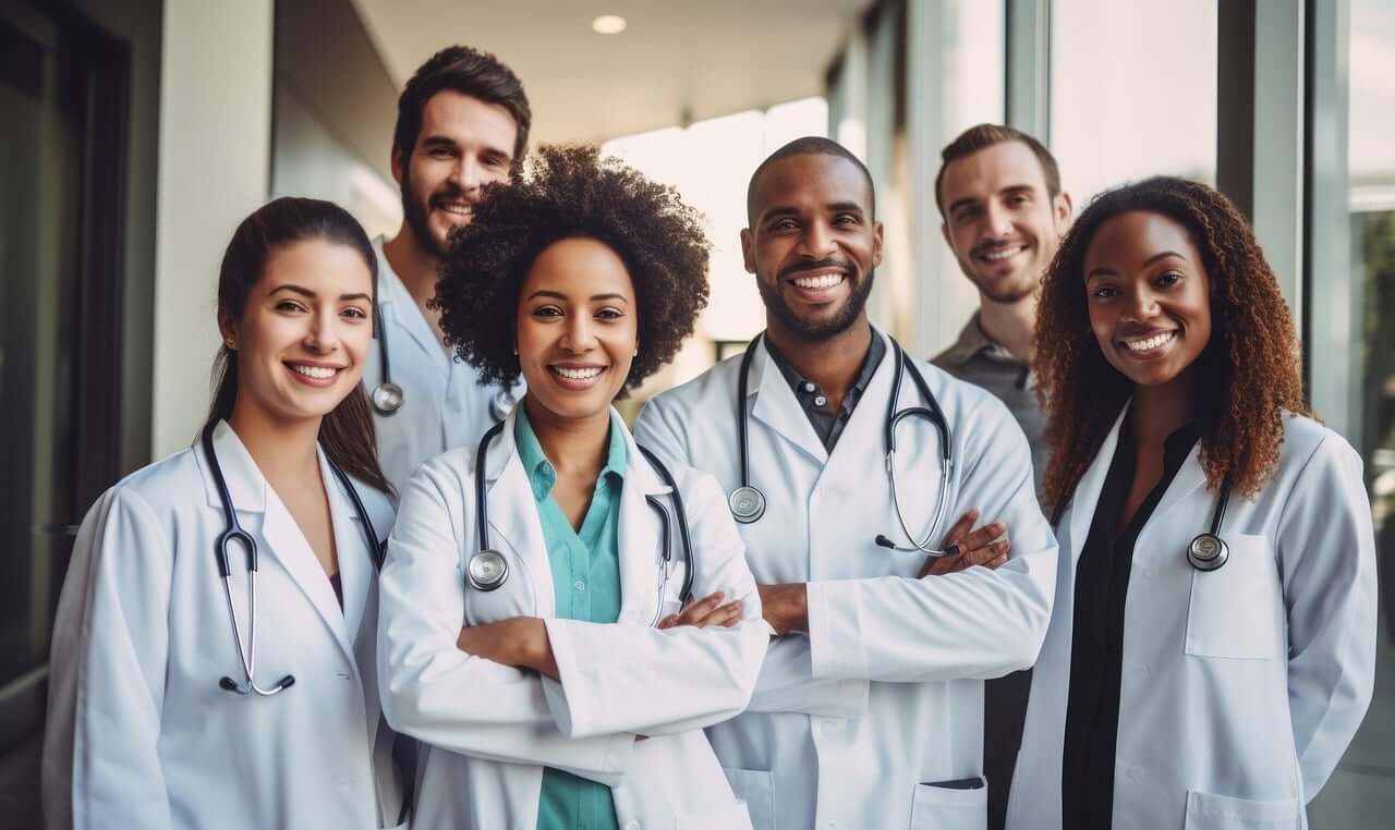 의사들, 병원 이미지.