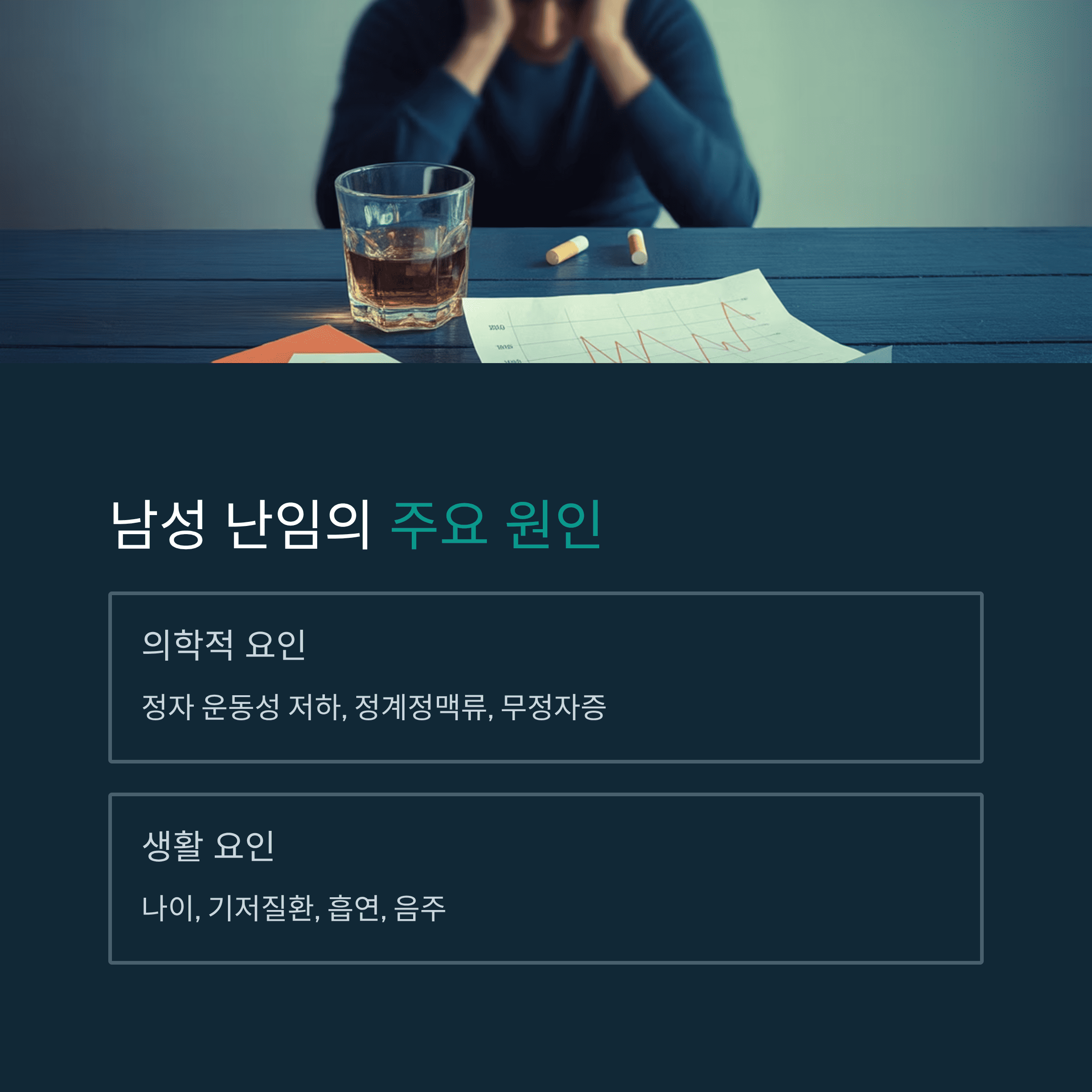 통계로 본 오십세 이상 아빠 증가와 남성 난임 현실