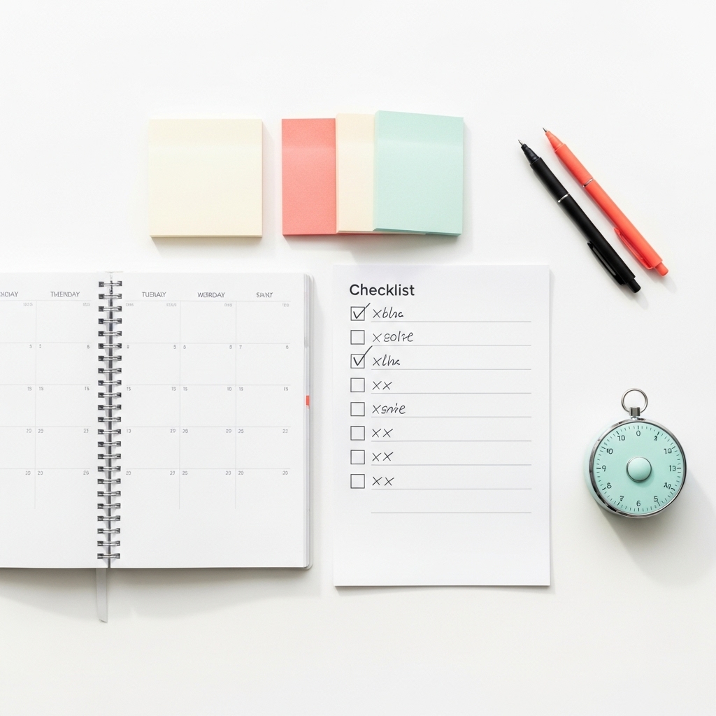 시각적 분할: 템플릿, 스크립트, 체크리스트