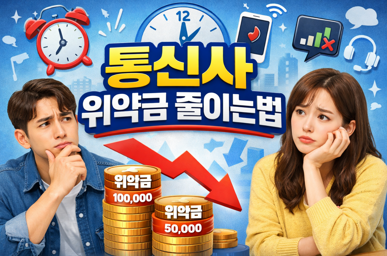 휴대폰 해지 위약금 줄이는 법, 통신사별 확인 포인트 정리