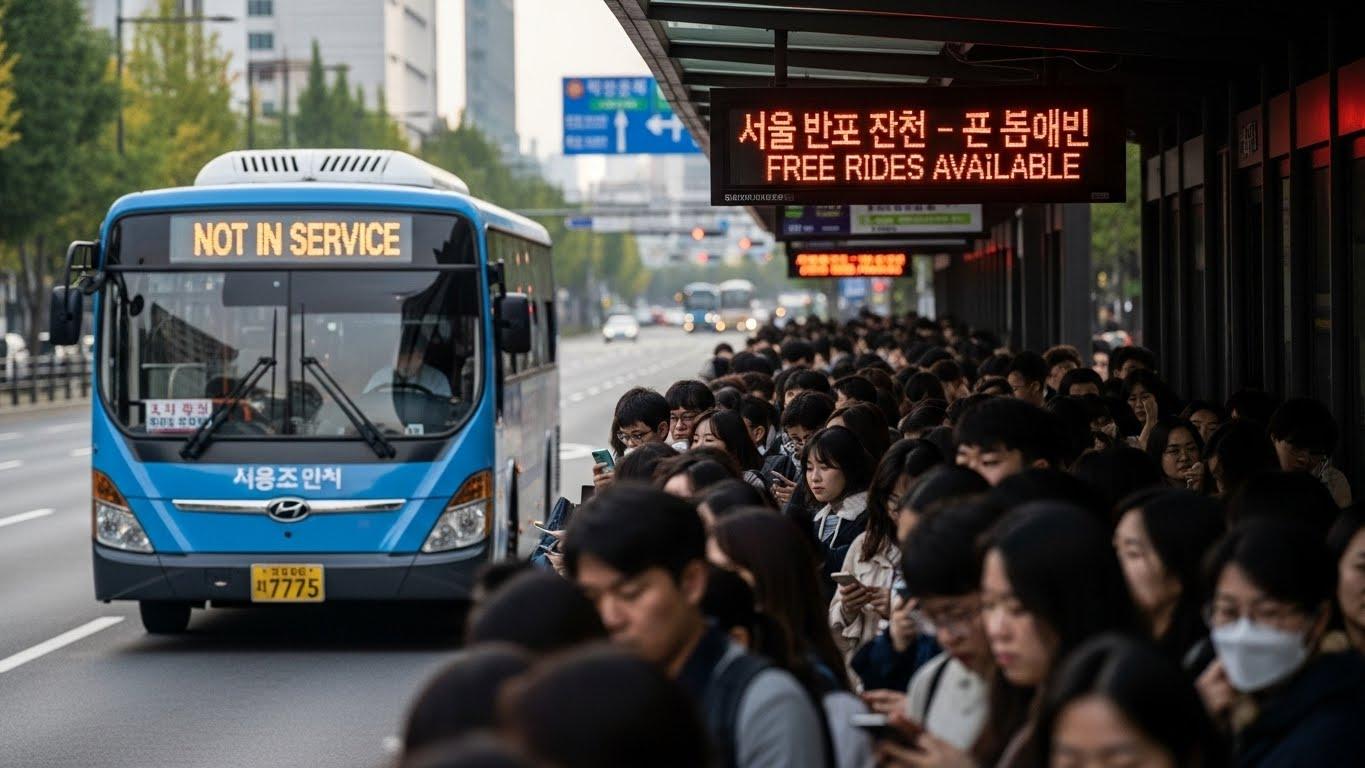 김동연 서울 버스 파업 무료화