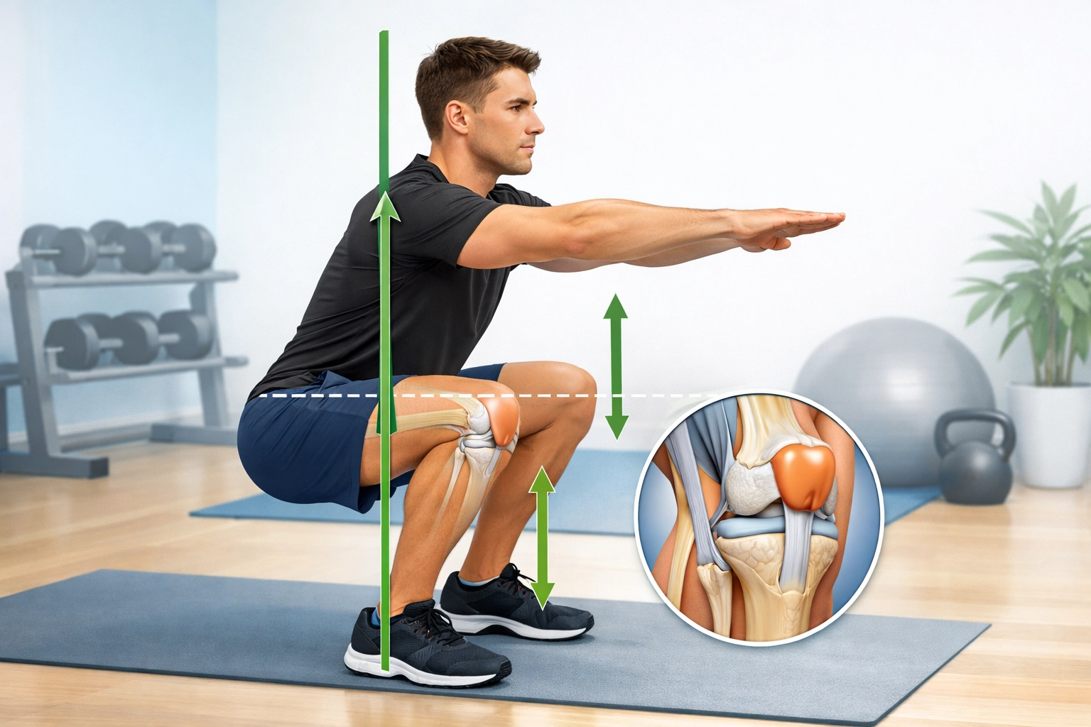 스쿼트의 옳바른 자세