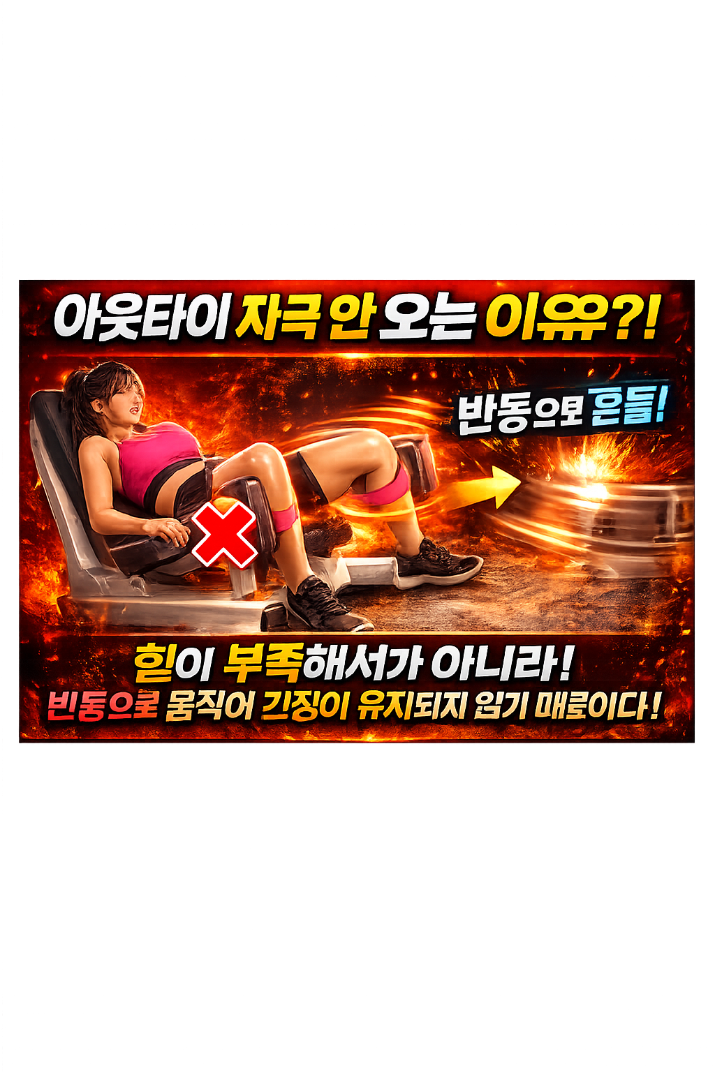 아웃타이 자극 안 오는 이유