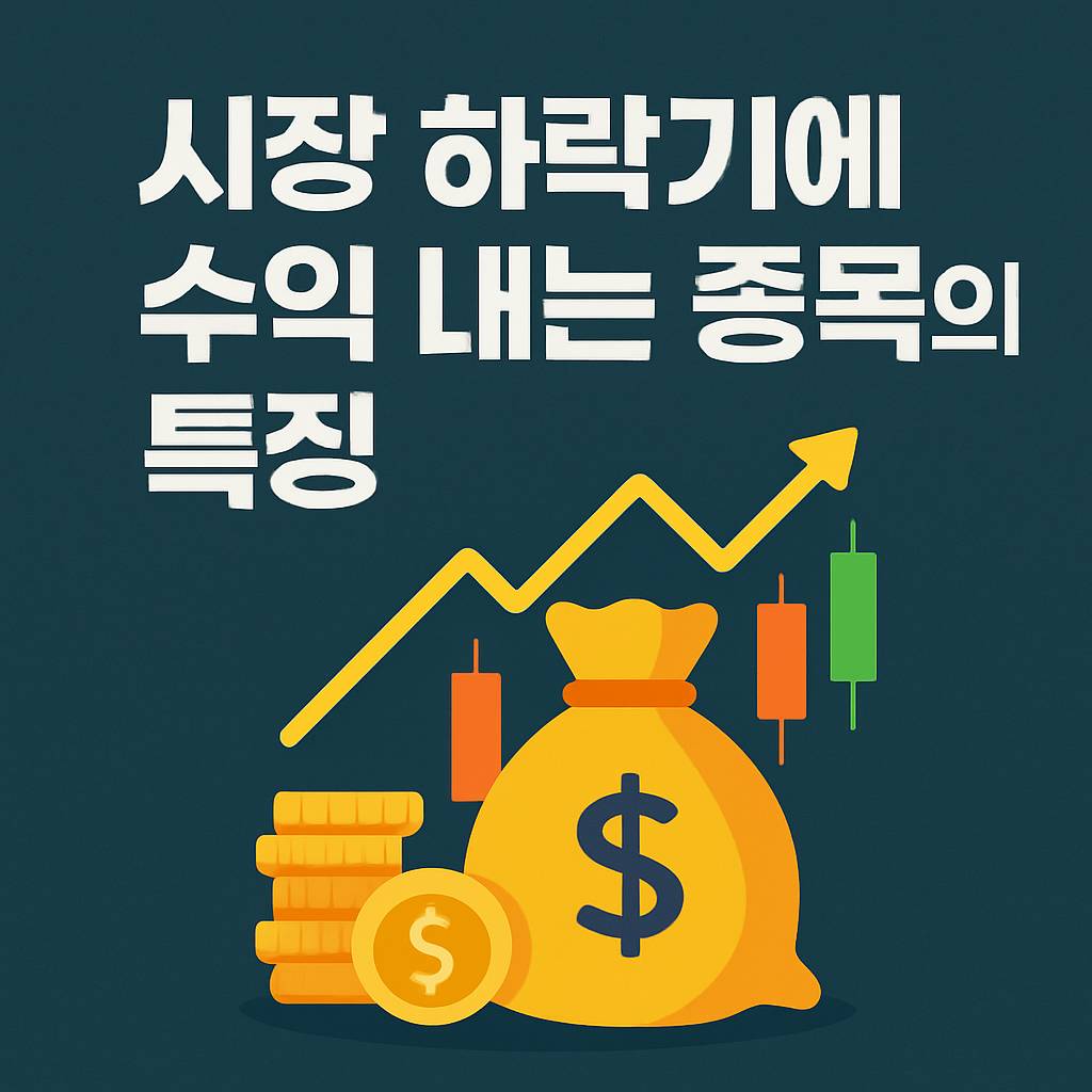 시장 하락기에 수익 내는 종목의 특징