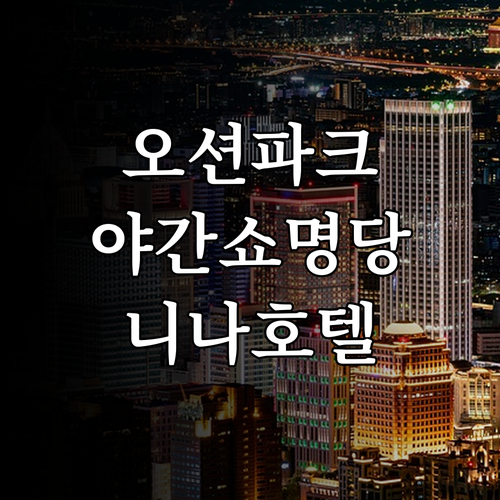 홍콩 오션파크 야간 쇼 명당 추천 및..