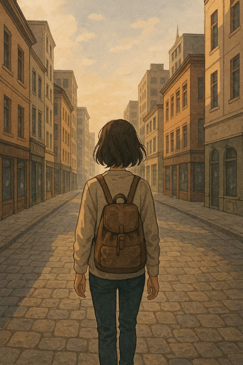 낯선 도시 걷는 꿈 해몽 - 인생 여정의 상징?