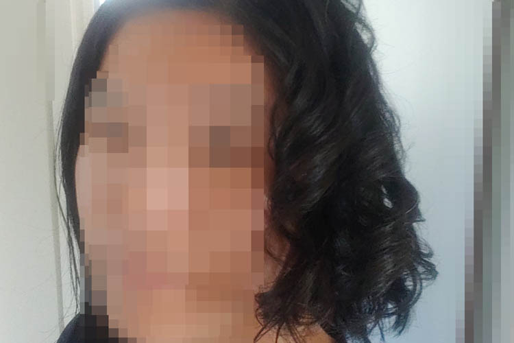 다이슨 에어랩 단발머리 만 상태 이미지