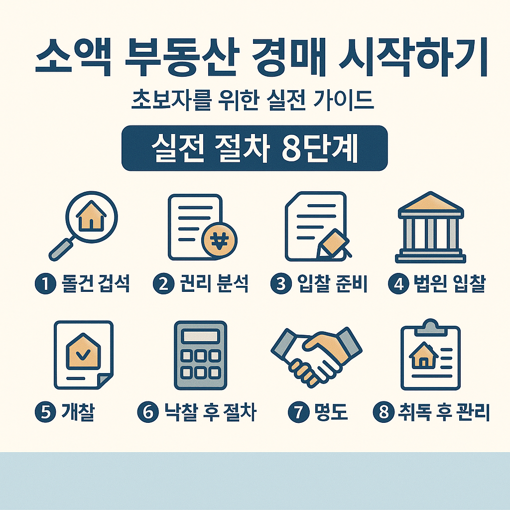 소액으로 부동산 경매 시작하는 법