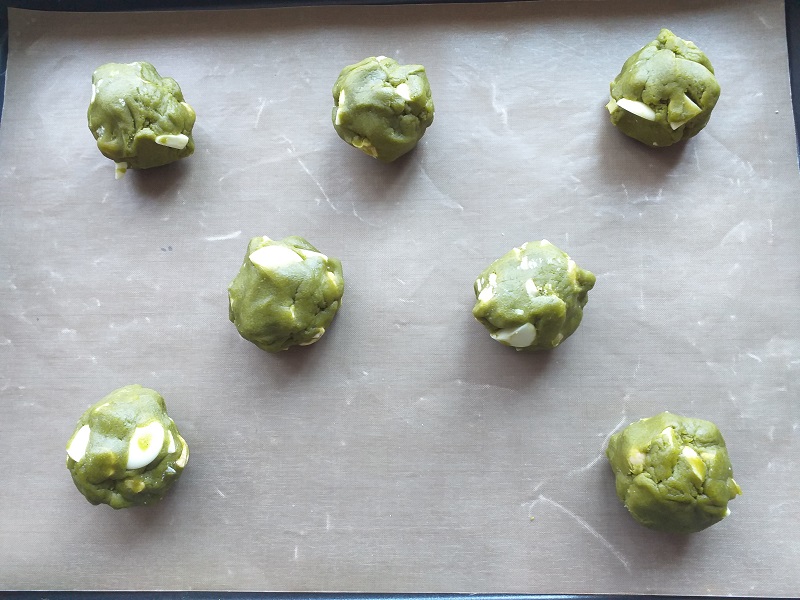 쿠키만들기, 녹차쿠키