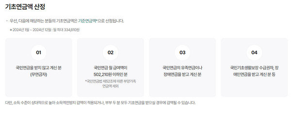 기초연금액-산정