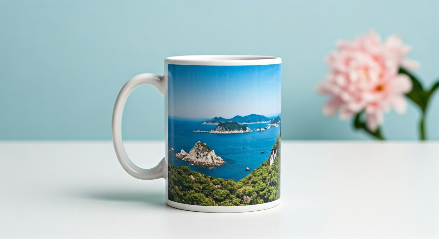 머그컵 판촉물 인쇄 제작