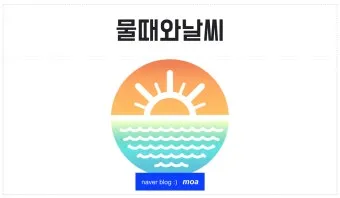 조석 물때 바다 낚시 바람 파고 배 출항 점검_16