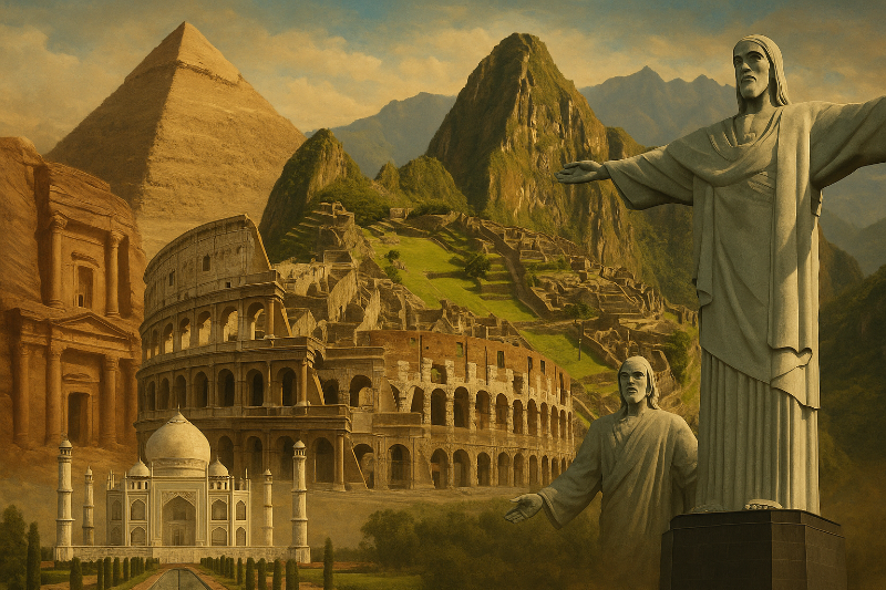 세계 7대 불가사의와 건축의 기원