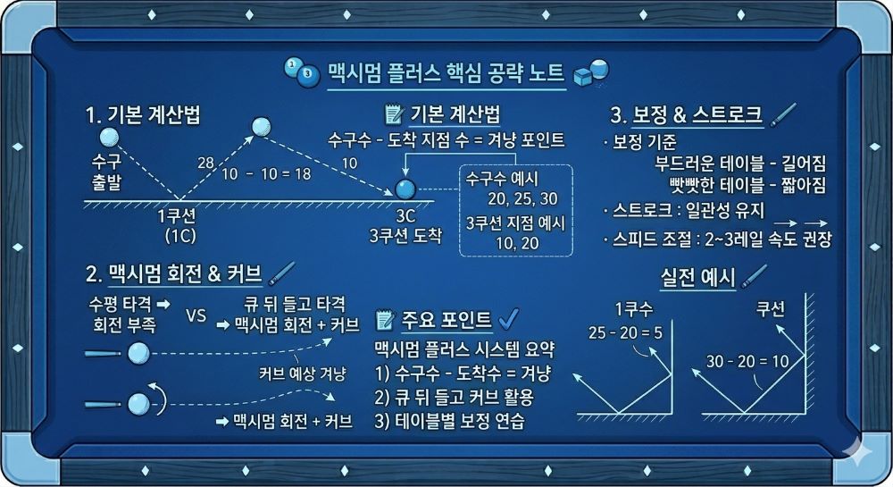 맥시멈 플러스 시스템 핵심 내용 정리