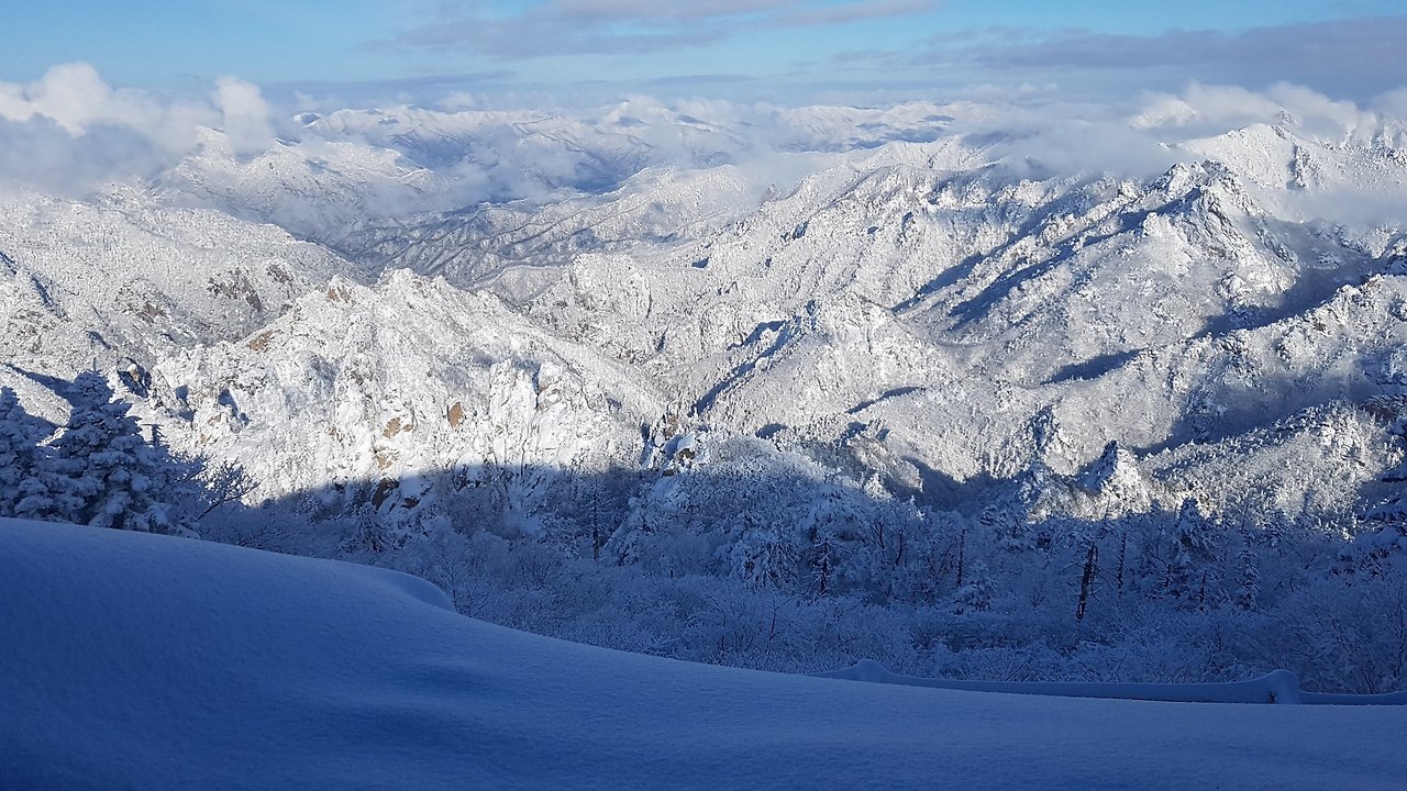 설악산-설경