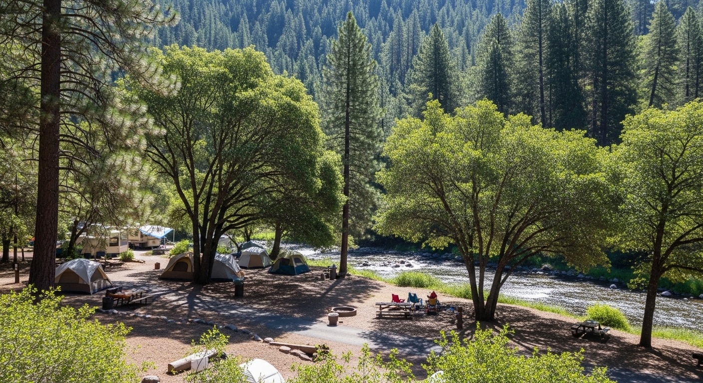 시원함과 청량함의 매력, 계곡 캠핑장