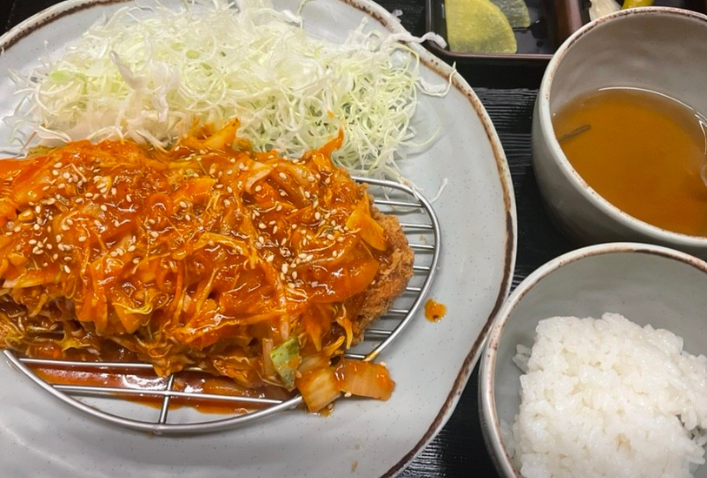 김치돈까스
