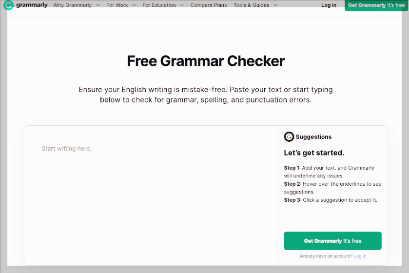 영어 문법 검사기 무료 사이트