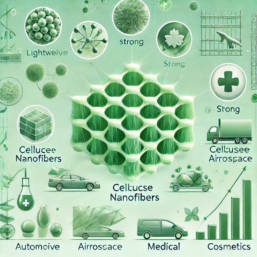 나노섬유의 연구와 활용에 대한 이미지