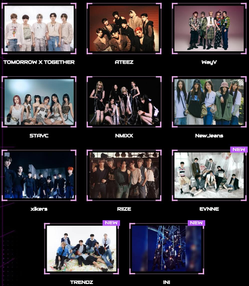 2024kbs가요대축제_라인업