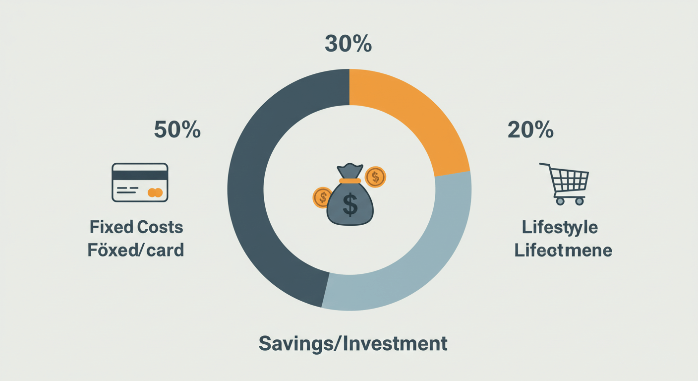 "지출 구조 재편: 무조건 절약보다 '체계적 설계'"에 대한 이미지입니다.