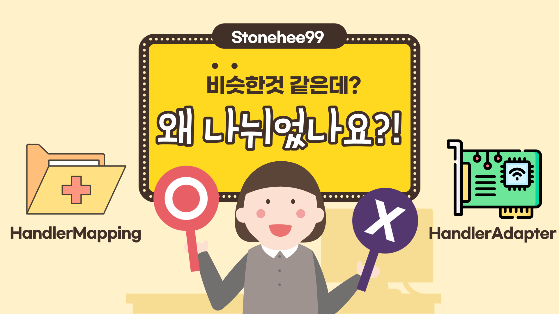 HandlerMapping과 HandlerAdapter는 왜 나뉘었나요?