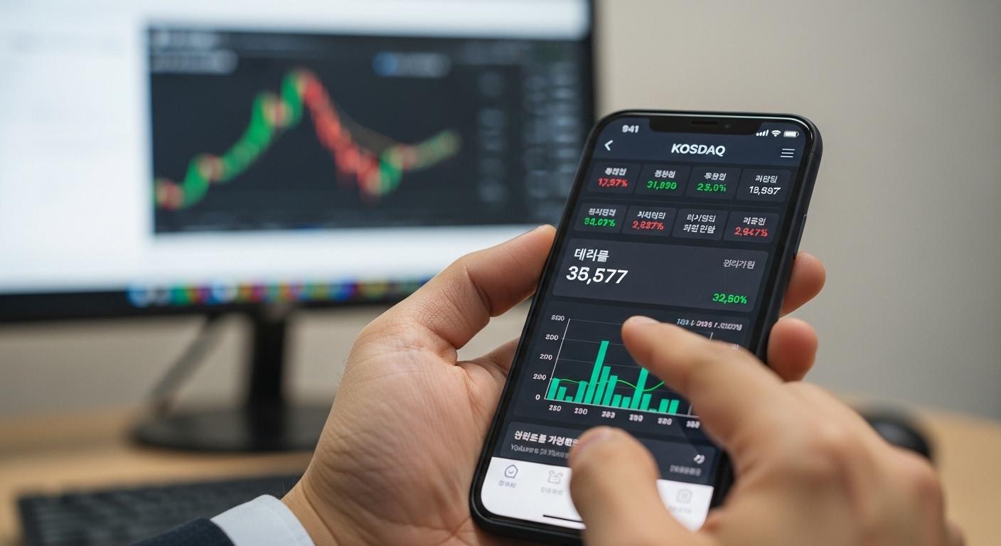 코스닥 거래대금 보는법