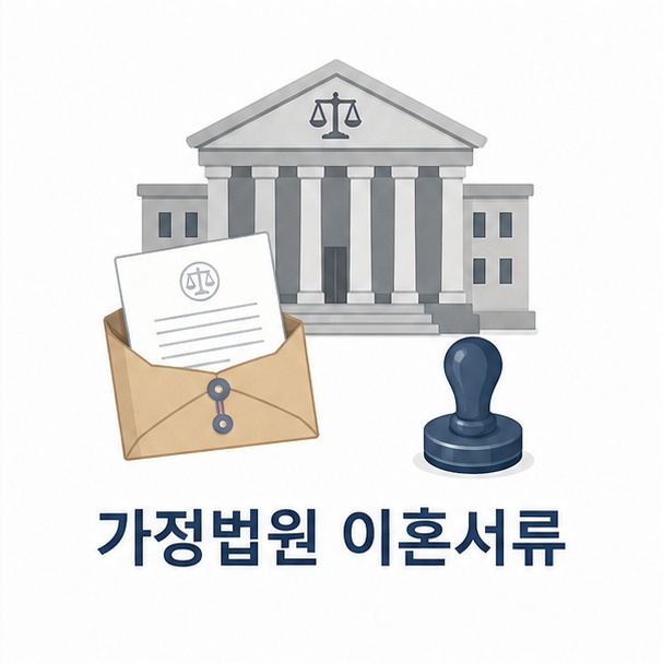 가정법원 이혼서류 준비물 안내