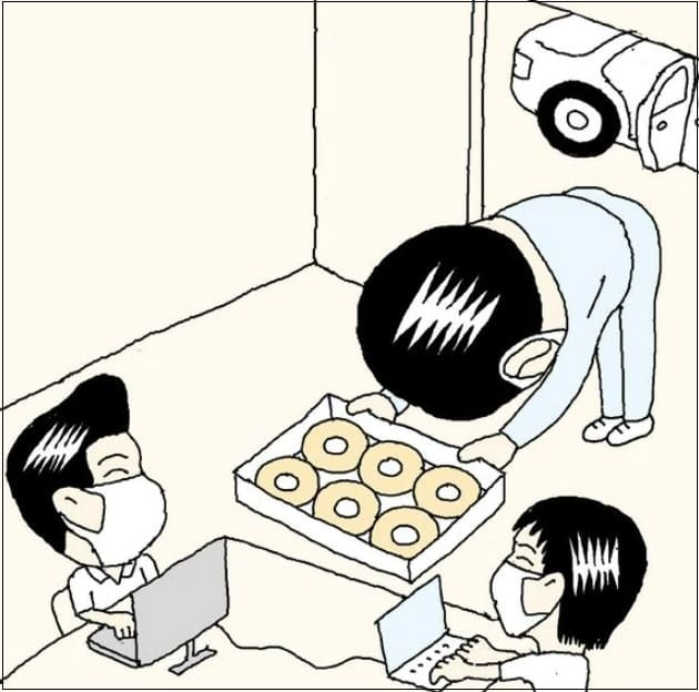 달라진 재벌 3,4세들... 도넛 사들고 직원에 90도 인사