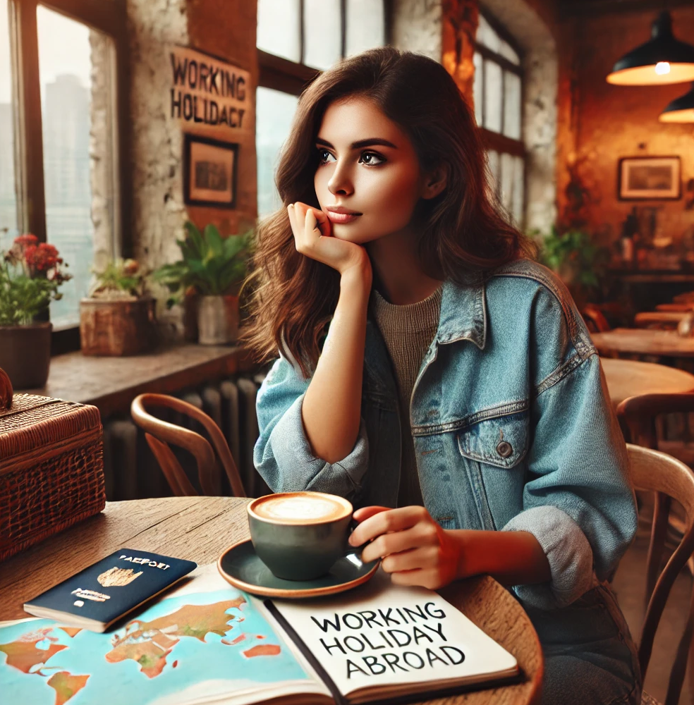 2025년 워킹홀리데이를 고민하는 이미지