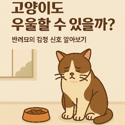 고양이도 우울할 수 있을까?