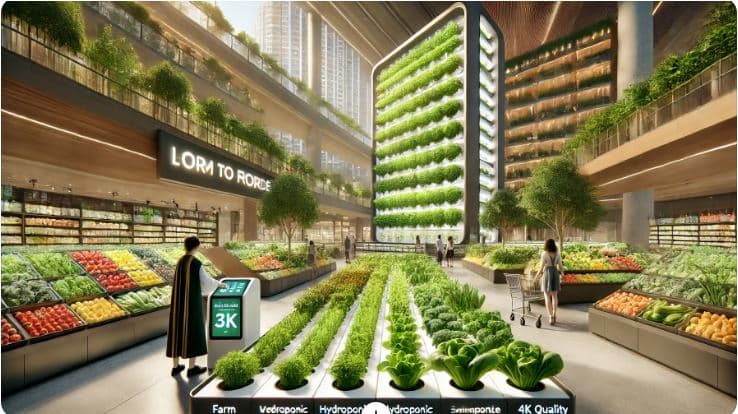 대형 마트와 협업하는 로컬 푸드 기반 도시 농업 모델