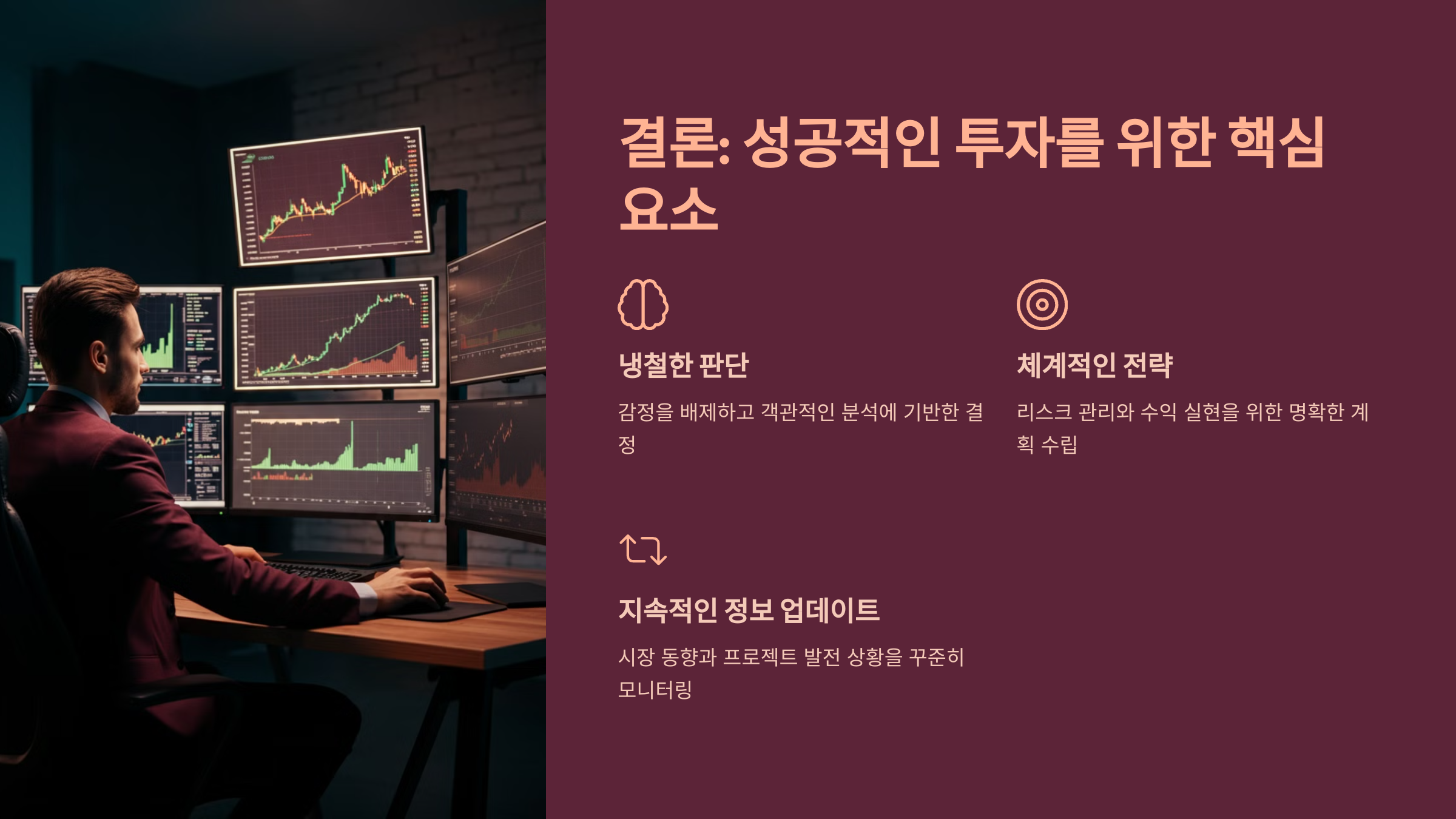 결론: 성공적인 투자를 위한 핵심 요소