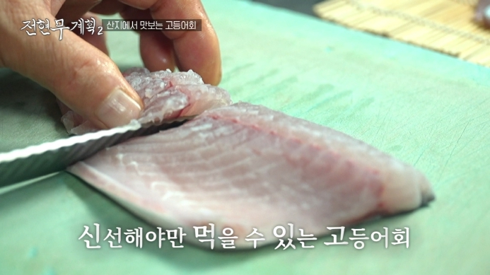 고등어회