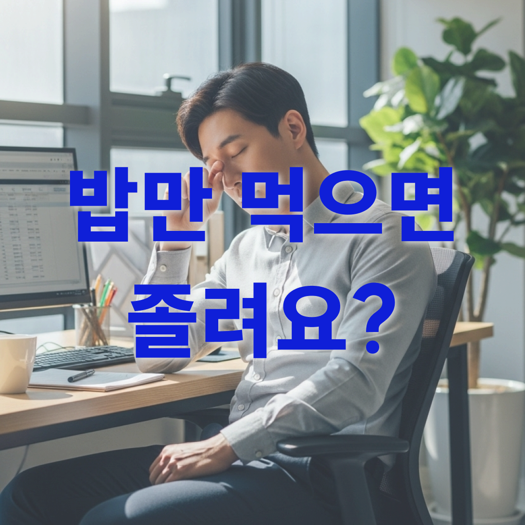 식후졸림