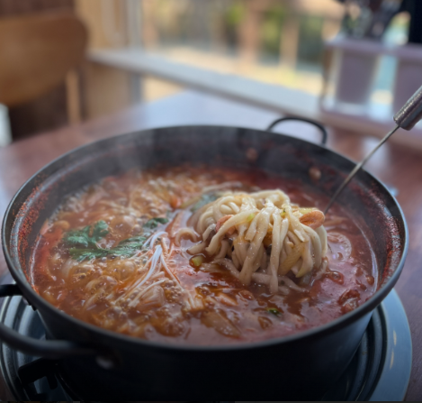 영천새우칼국수 대표 메뉴