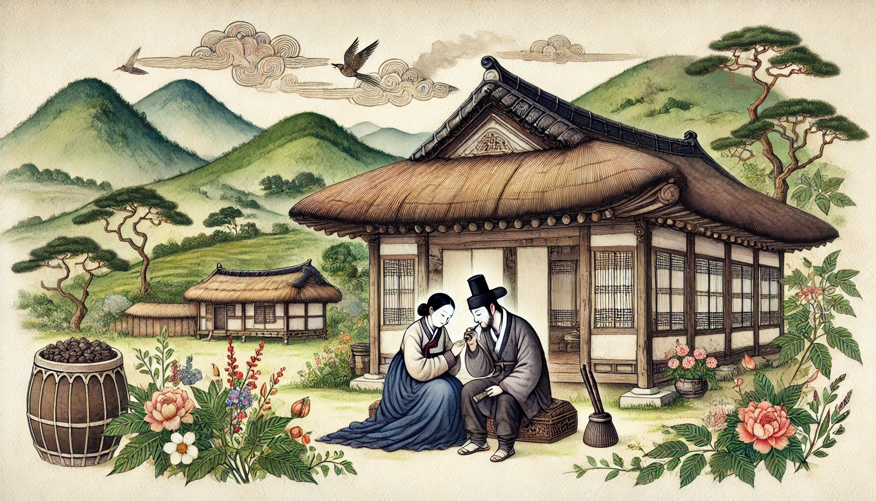 과부와 숯쟁이의 사랑