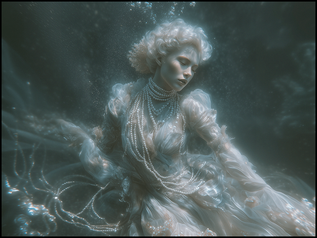 Dreamy + Surreal 스타일 혼합한 몽환적 초현실 예시_Midjourney