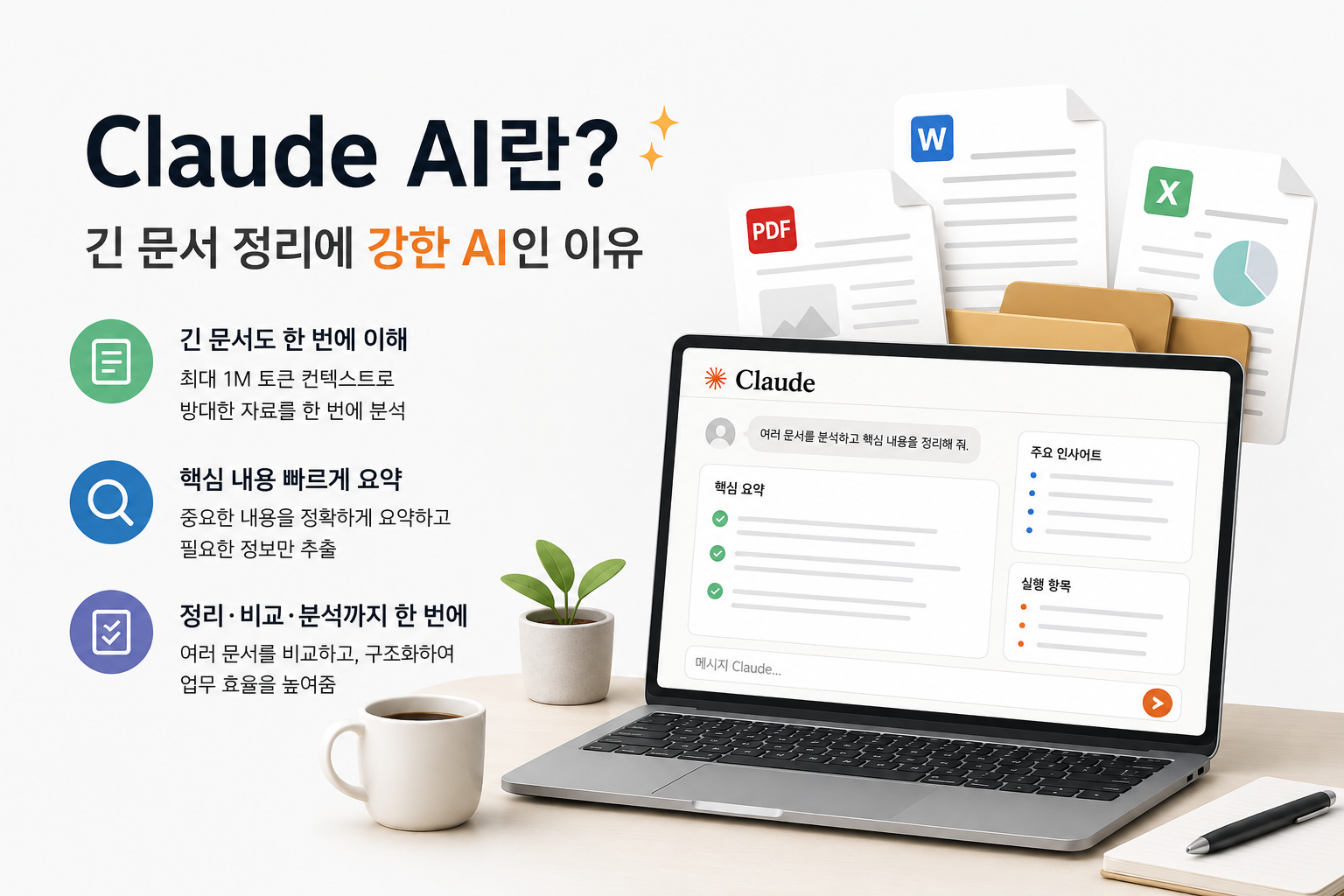 Claude AI란? 긴 문서 정리에 강한 AI인 이유