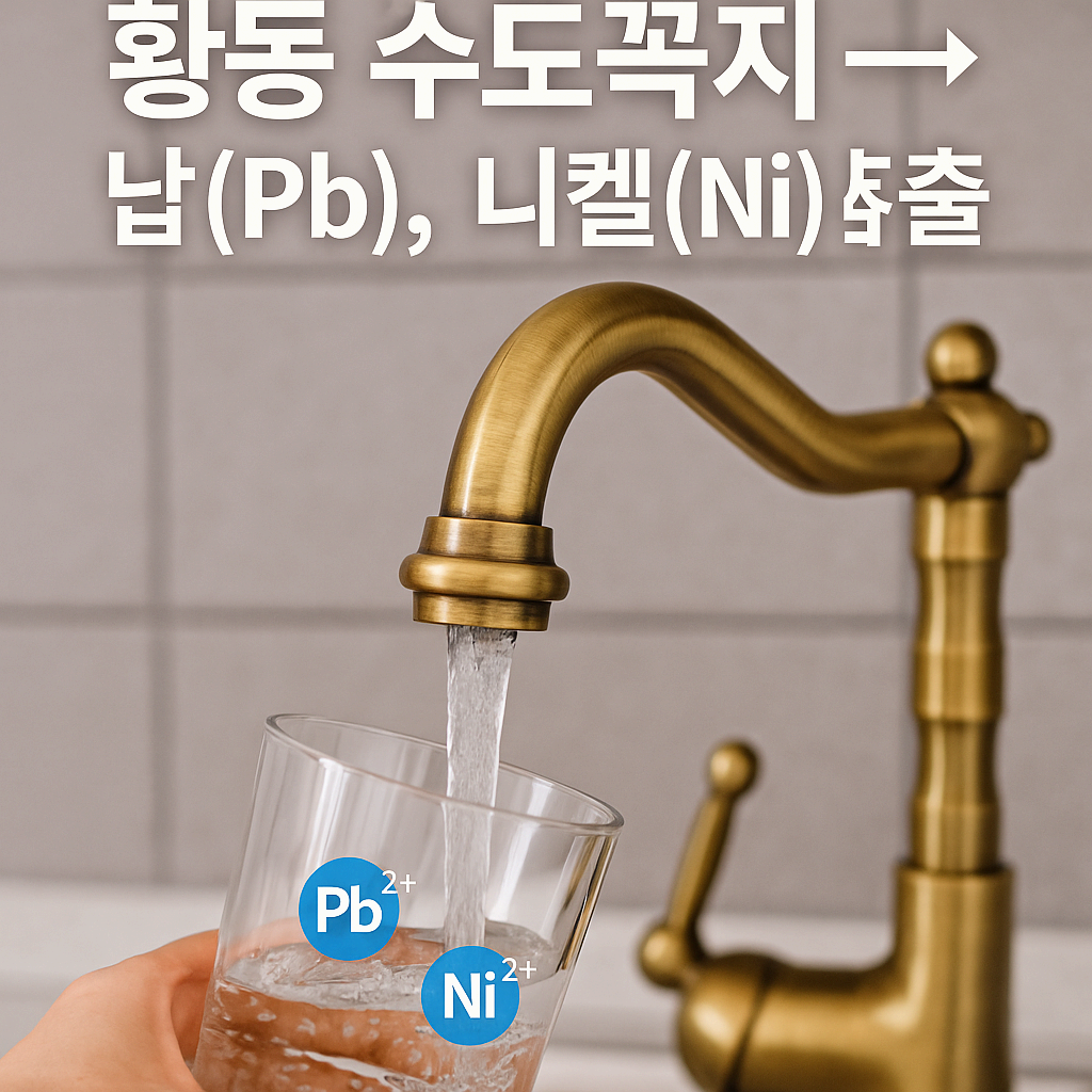 뜨거운 수돗물로 요리하면 안 되는 이유|WHO·EPA가 경고한 진짜 이유